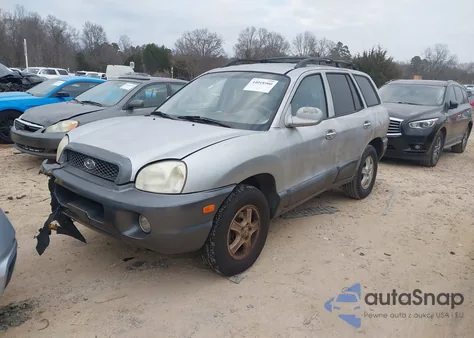 2004 Hyundai Santa Fe Gls/Lx из США, поврежденный, VIN KM8SC73E54U813294